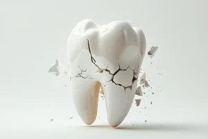 Teeth Are Breaking into Pieces